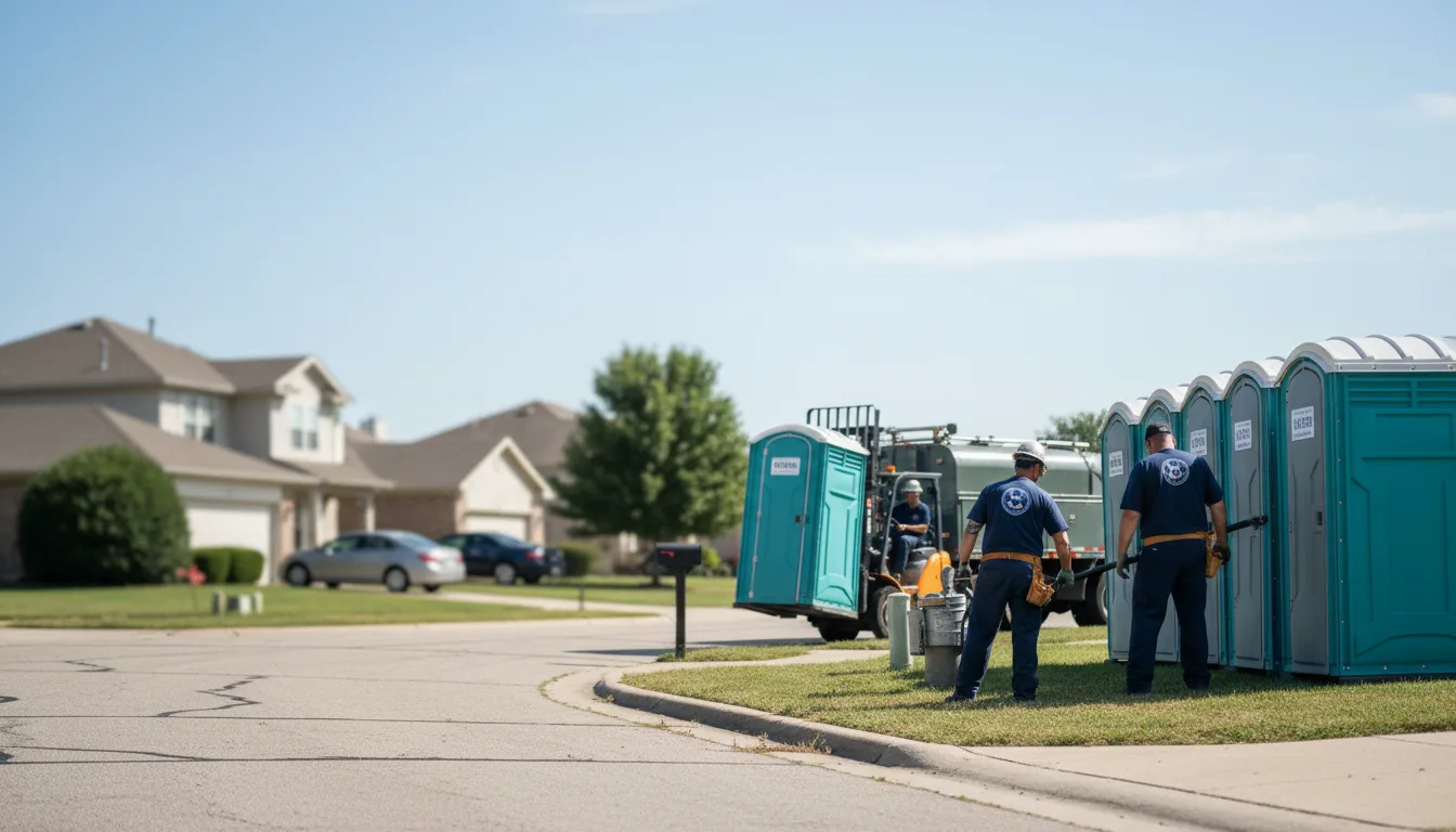 Porta Potty Rental in Wheatfield, IN near me